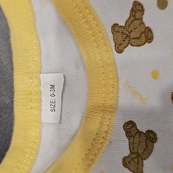 F 3 premie onesies green yellow tan - Picture 6 of 8